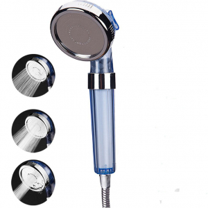 QIANYAO mineral stone Water-saving increase pressure  Shower Head with PP cotton