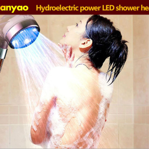 C-158-1 LED featured product water bath bathroom color changing by temperature high pressure hand shower