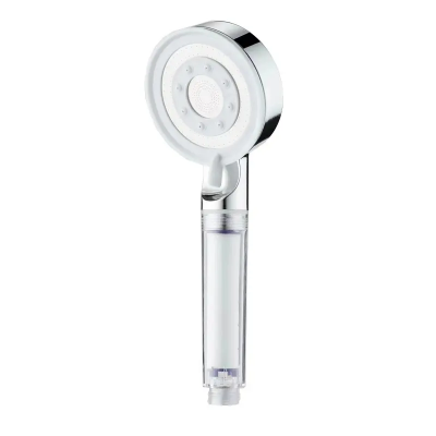 5 Function Adjustable water pressure With Stop Button Water Saving Handheld Spray Nozzle High Pressure Shower Head