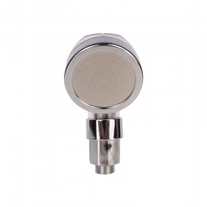 Bathroom Negative Ion Single Function Can Filter Impurities High Pressure Water Saving Transparent Shower Head